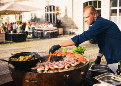 KOMPLEX45, Live Cooking