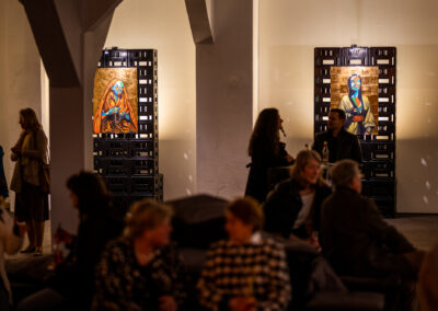 KOMPLEX45, Ausstellung Eveline van de Griend